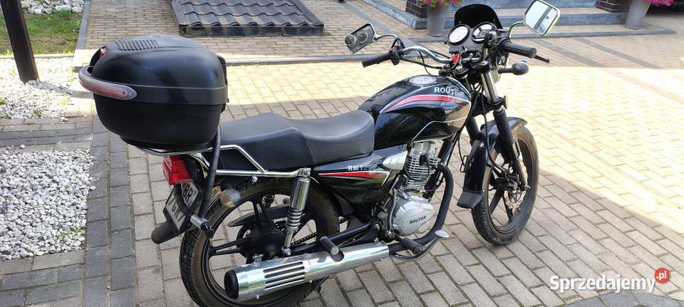 Ładny Motor motocykl Router RM 125 na kategorię Wałdowo Szlacheckie
