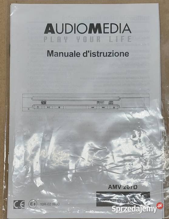 ODTWARZACZ DVD 12DIN Z WYŚWIETLACZEM LCD AMV osobowe Mielęcin