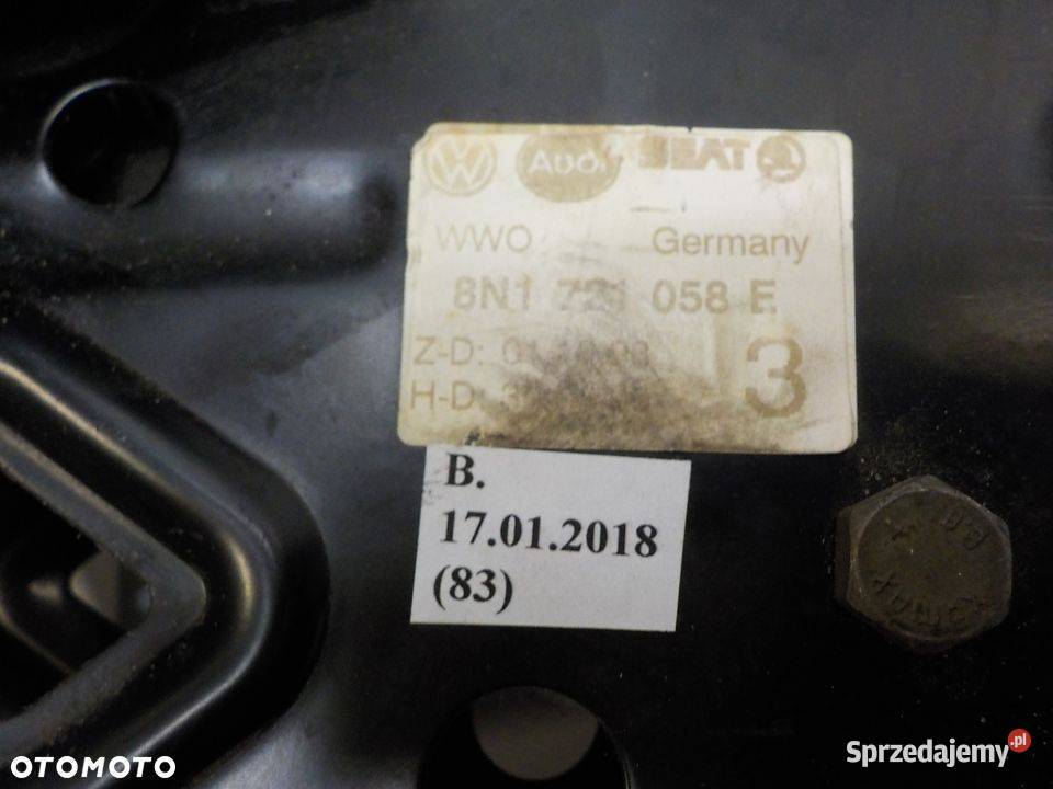 PEDAŁ HAMULCA GAZU KOMPLET AUDI TT 18 9806 wielkopolskie