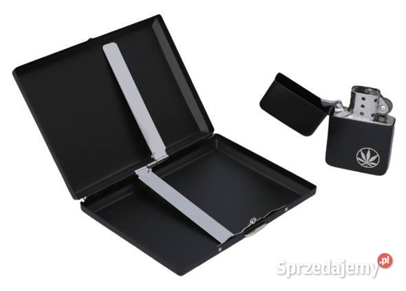 Zestaw Prezentowy Zapalniczka i Papierośnica Ostrowy nad Okszą