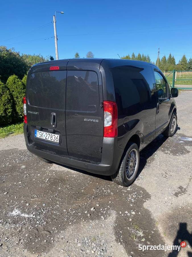 Peugeot Bipper Czarny Van 13 HDI 2012 r nieuszkodzony Bipper Mostki