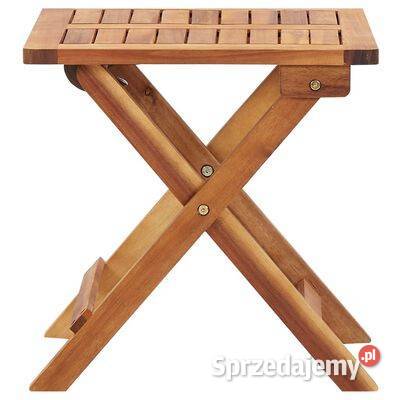 vidaXL Składany stolik ogrodowy 40x40x40 lite Warszawa
