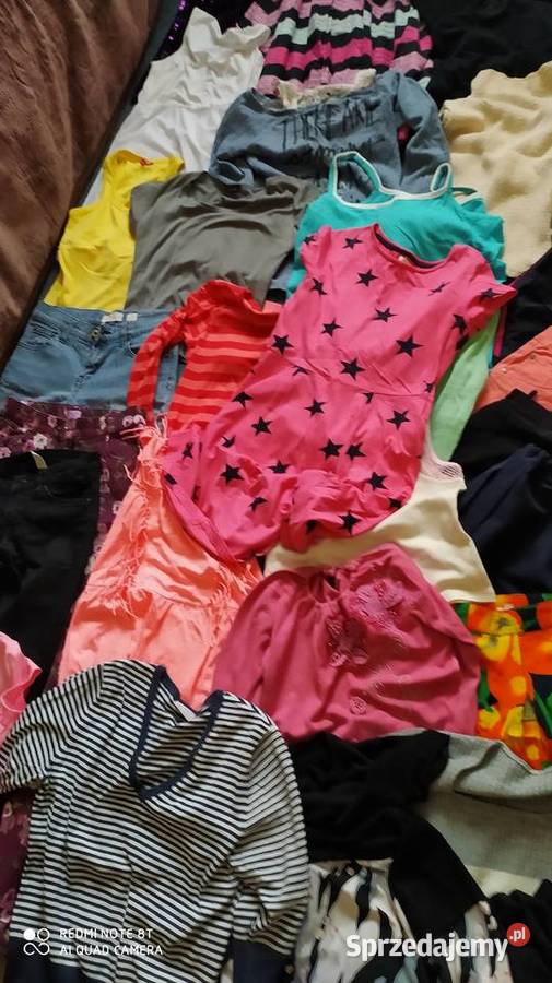 paka ubrań dziewczynki dziewczęca 156 164 38