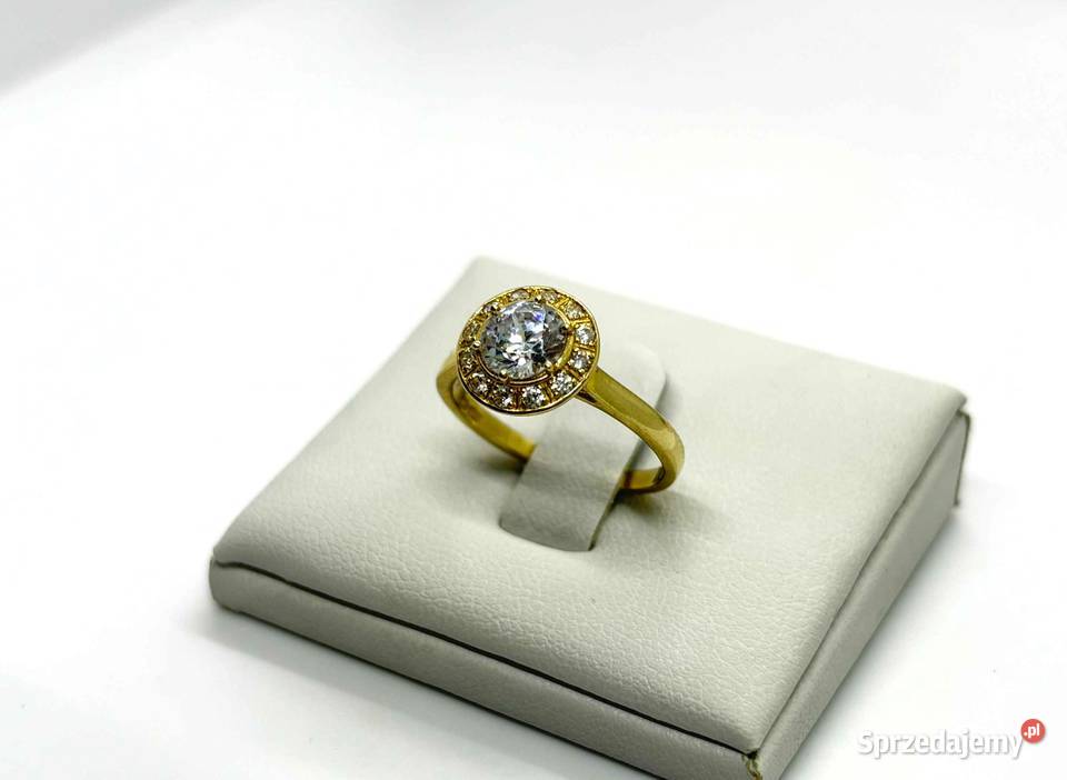 Nowy Złoty Pierścionek pr 585 282g R13 Elbląg