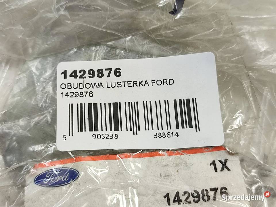 OBUDOWA LUSTERKA LEWEGO FORD FIESTA FUSION 0508