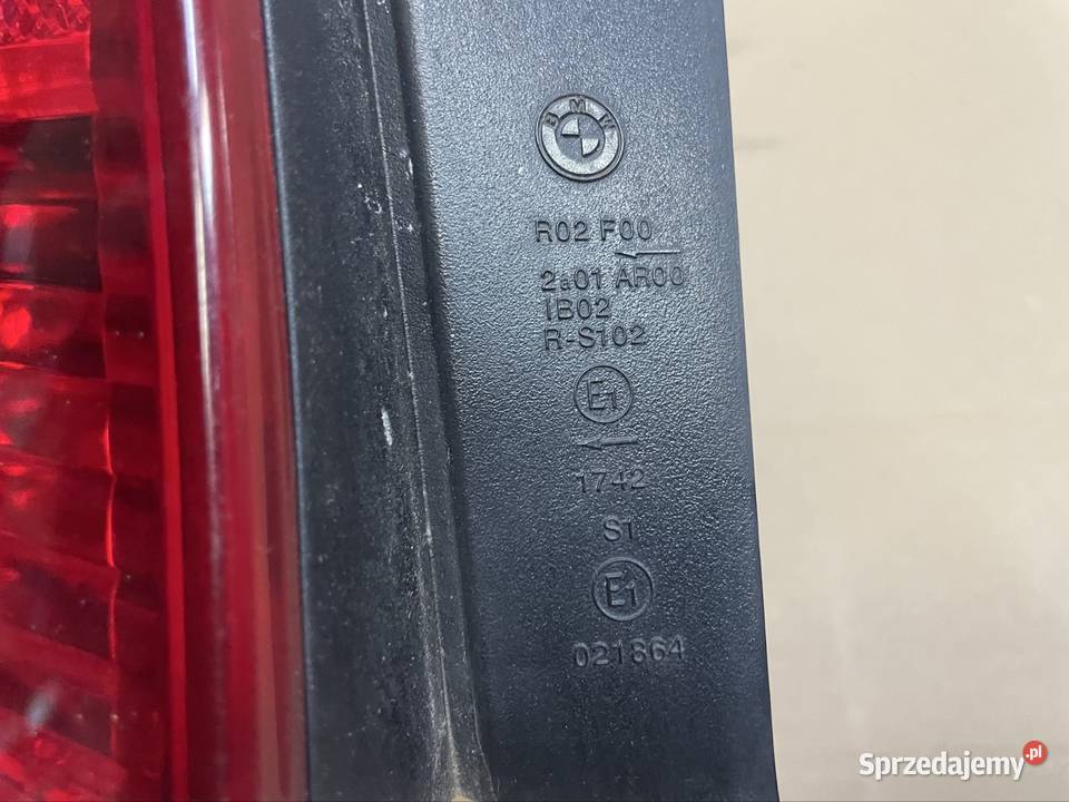 Lampa tył tylna prawa bmw 1 e87 zachodniopomorskie Szczecin sprzedam