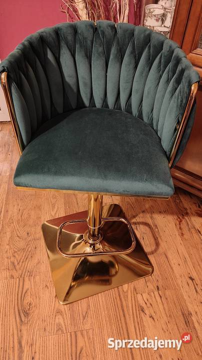 Joker zielony złoty welur lubuskie