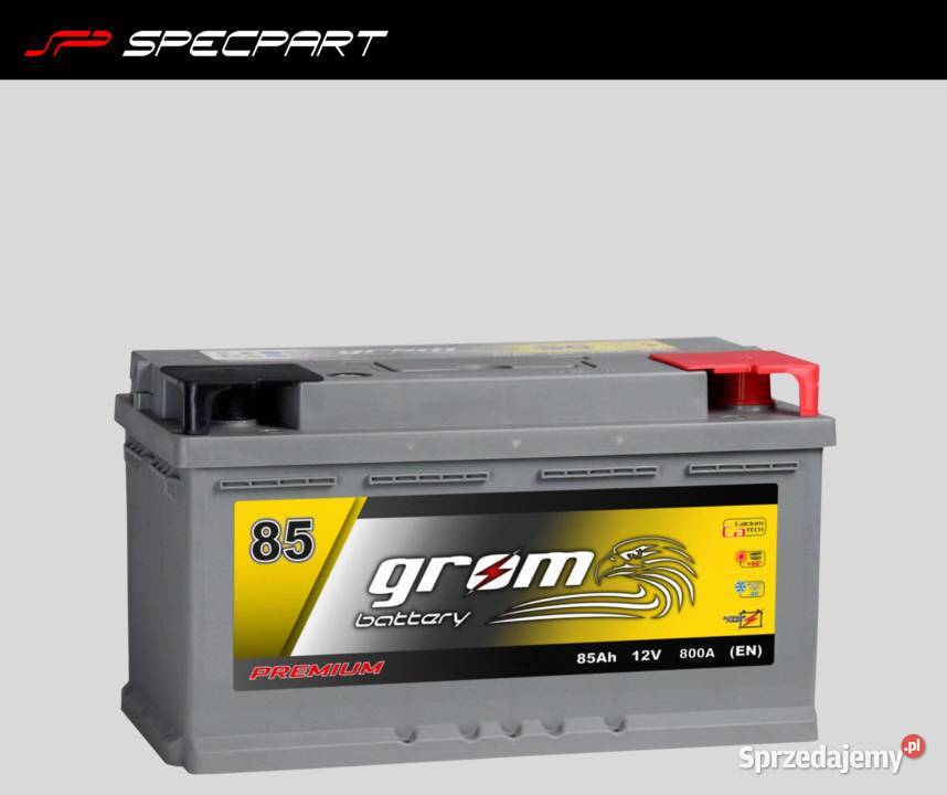 Akumulator GROM Premium 85Ah 800A EN DTR Rzeszów