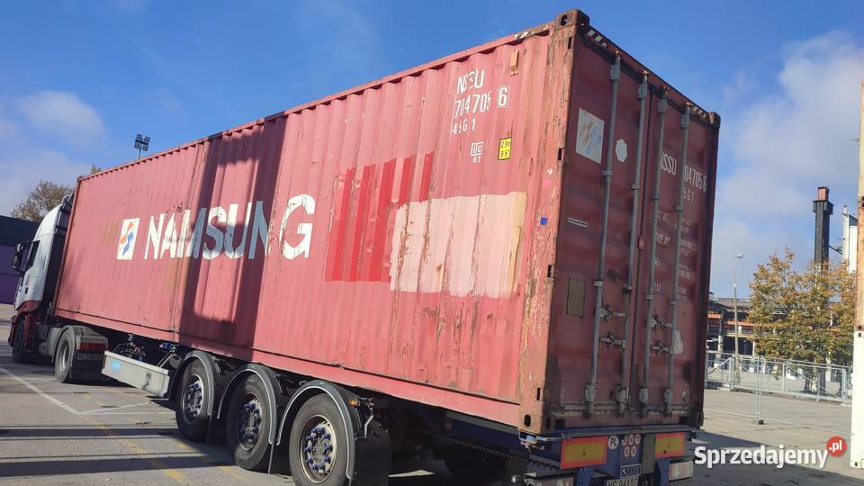Kontener morski 40 HC 12 metrowy Pewny Kontener sprzedam