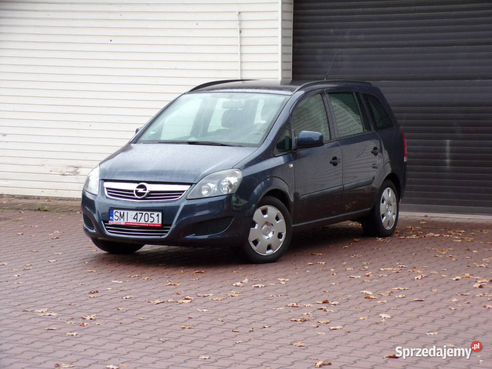 Opel Zafira 7osobowy Gwarancja I właść 18 140 elektryczne lusterka Zafira Samochody osobowe śląskie