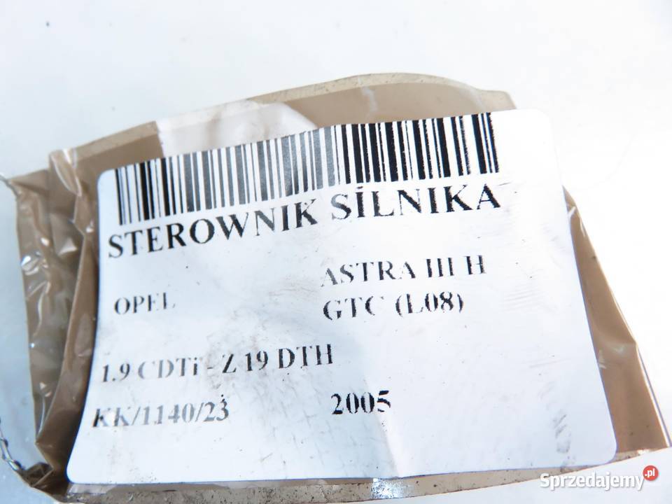 STEROWNIK OPEL ASTRA H 19 CDTi 55189925 osobowe sprzedam