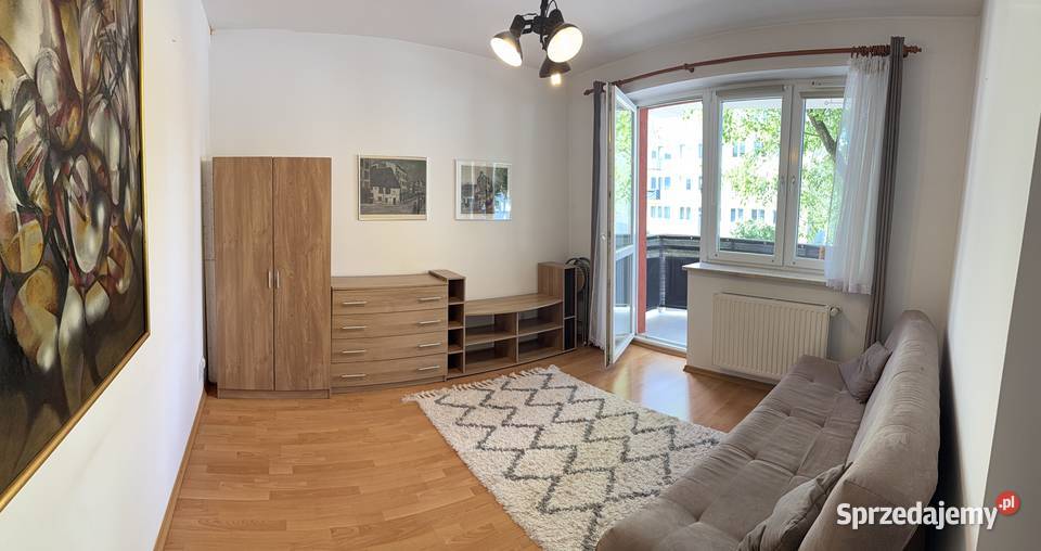 Mieszkanie 2 pokojowe umeblowane centrum balkon cegła