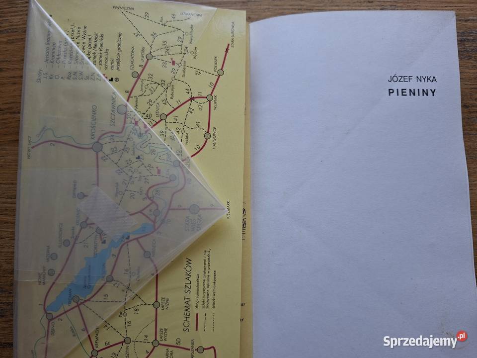 Pieniny Józef Nyka przewodnik Kraków