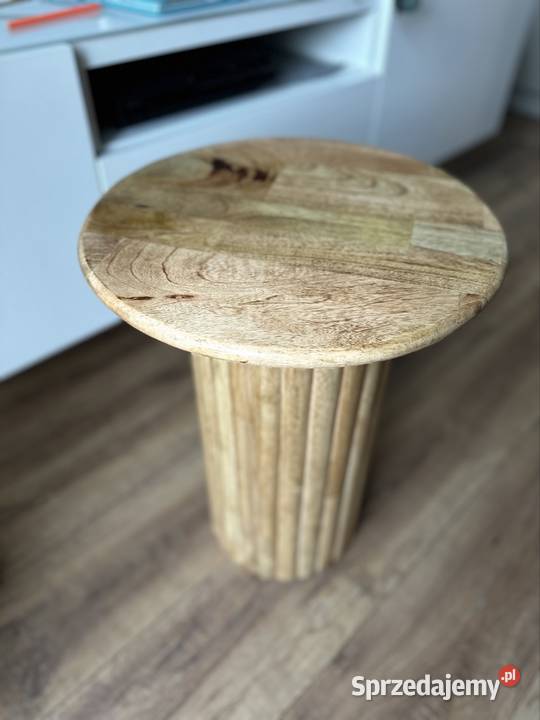 Stolik kawowy drewniany naturalne drewno nowy Kraków