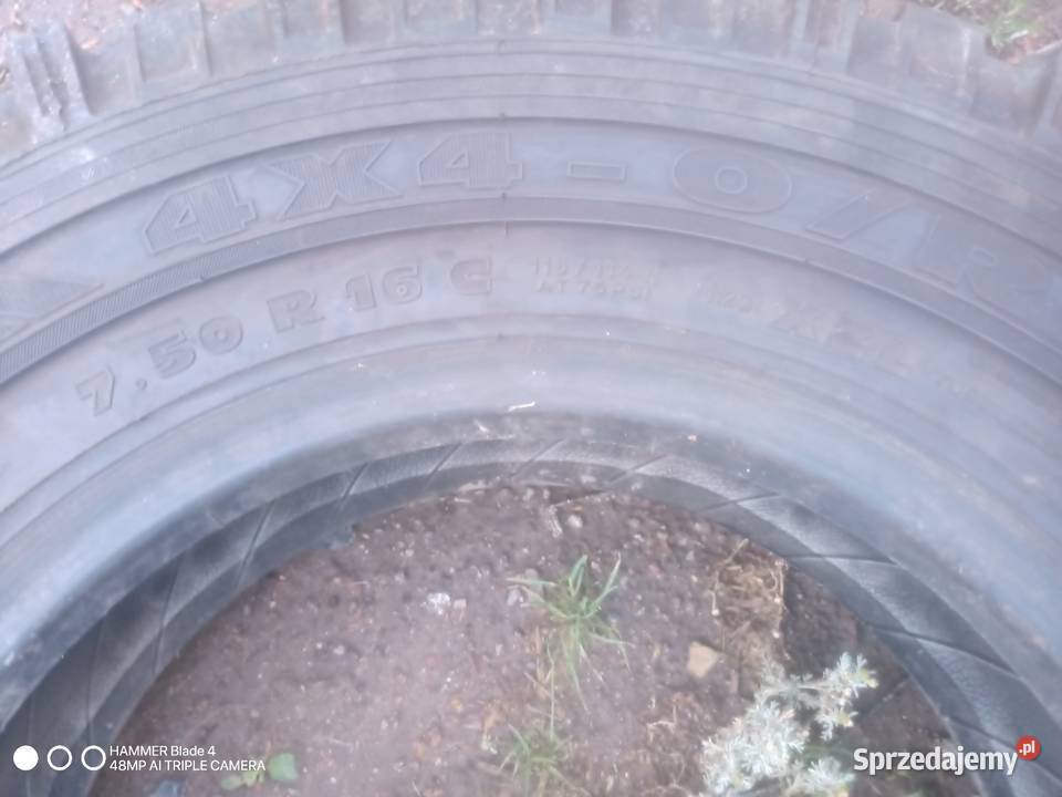 Opona Michelin 4x4 750 R 16c Chwalęcin