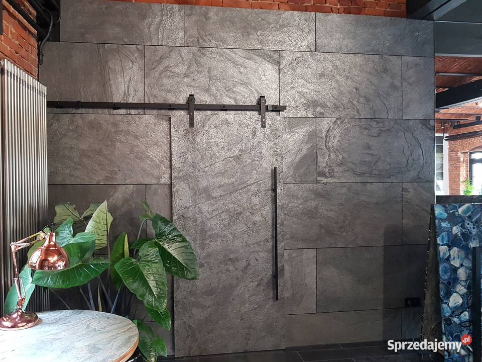 Elewacyjna fornir kamienny antracytowy Silver Ściany i elewacje Białystok