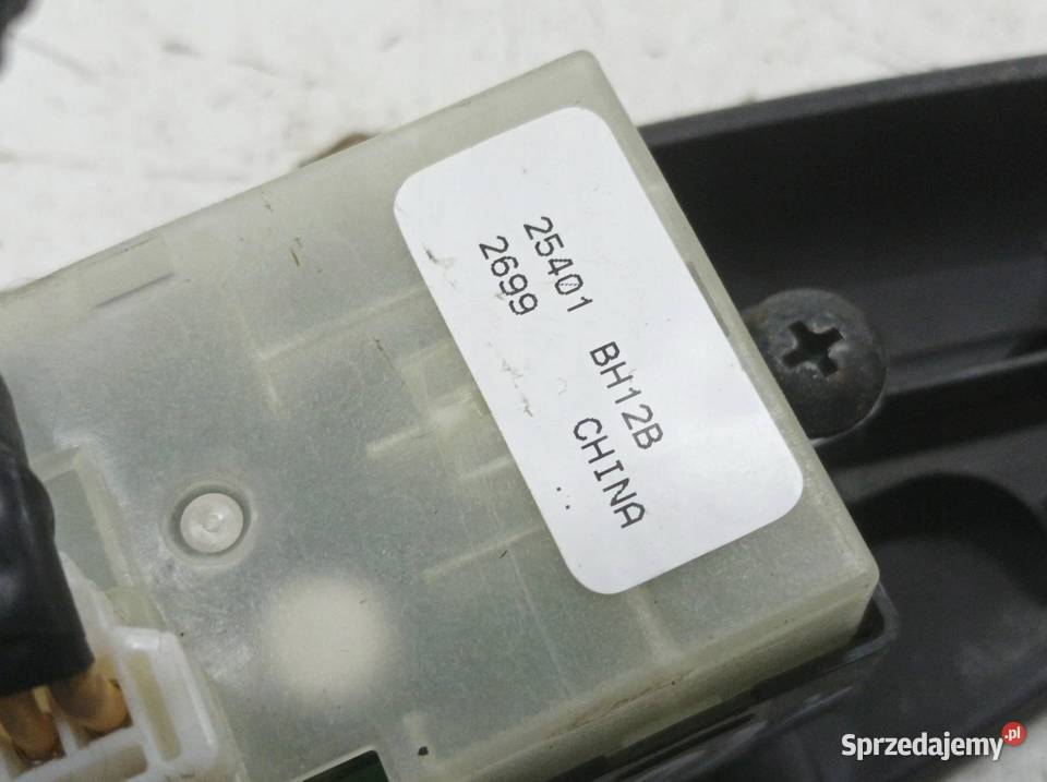 PRZEŁĄCZNIK SZYB 25401 BH12B 2699 Nissan Note I świętokrzyskie