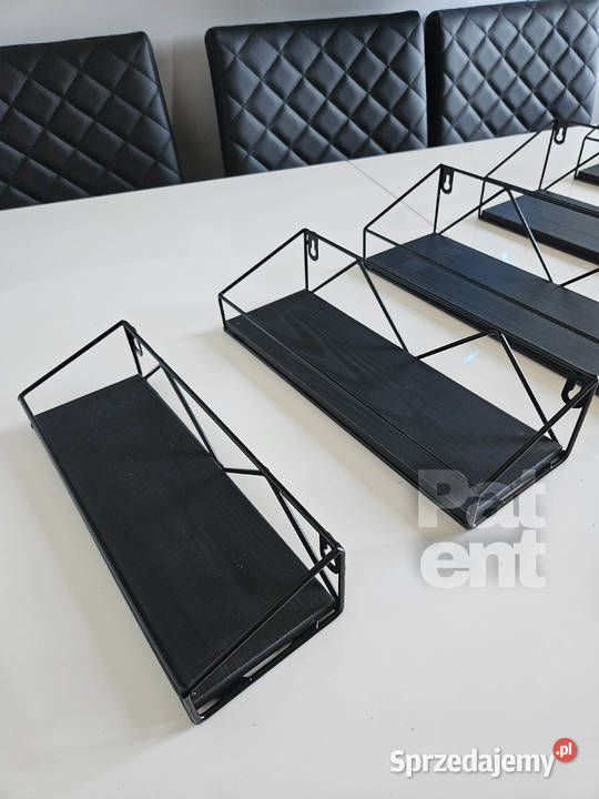 Zestaw półki ścienne 5 sztuk dekoracja ozdoba Poznań