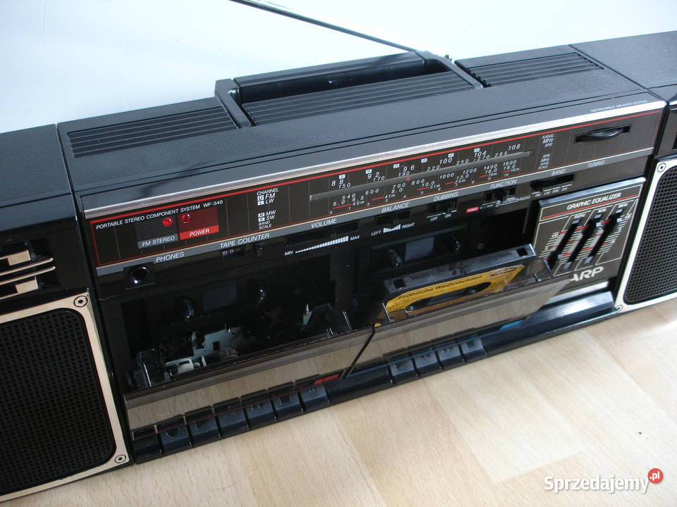 Radiomagnetofon SHARP WF340 Kolekcje Zielona Góra sprzedam
