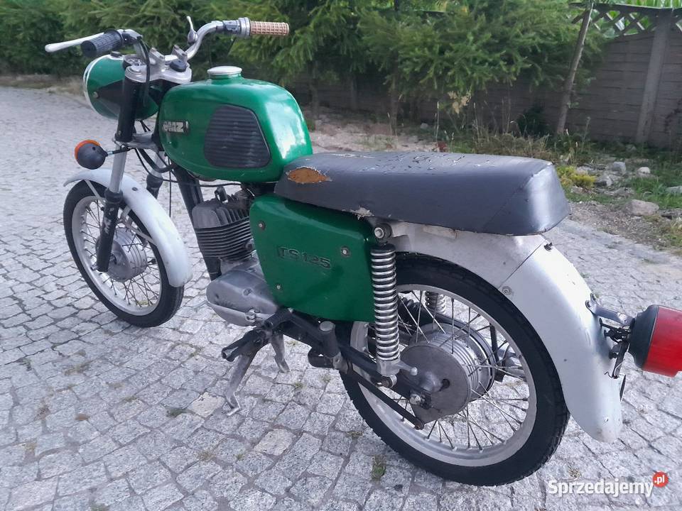 Mz ts 125 oryginalny lakier z dokumentami MZ świętokrzyskie