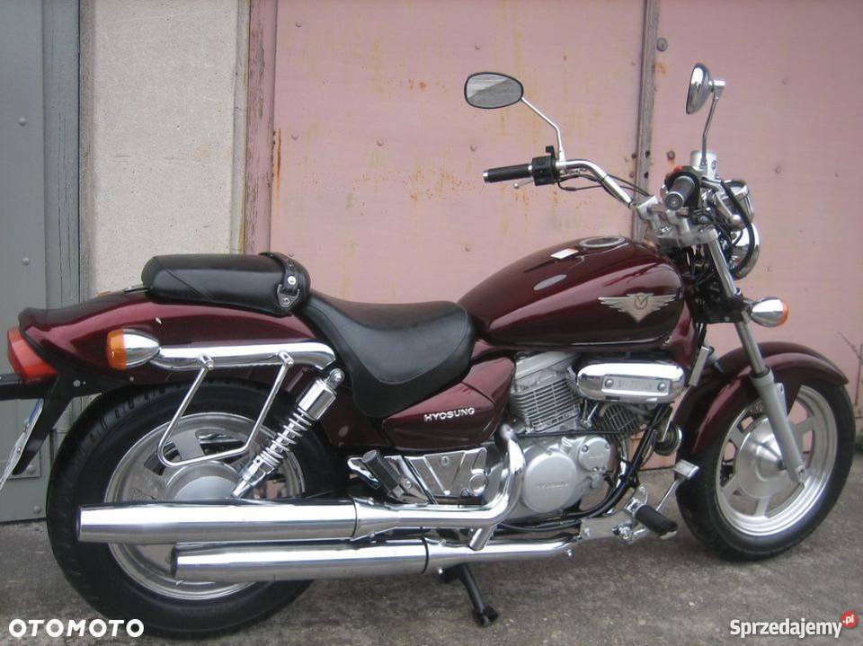 Hyosung GV Aquila 125 2004 r kat B duży chopper Hyosung Inowrocław