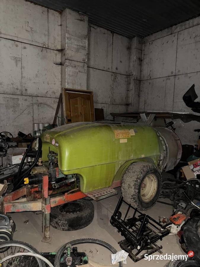 Opryskiwacz sadowniczy Munckhof 1000L nieuszkodzony