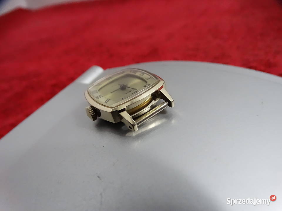 Elegancka Vintage SLAVA 17 Jewels Pozłacana AU5 Biłgoraj