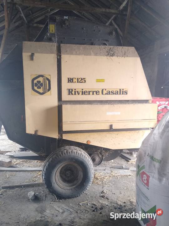 Sprzedam prasę pasową Riviere casalis rc125 Tomaszewo sprzedam