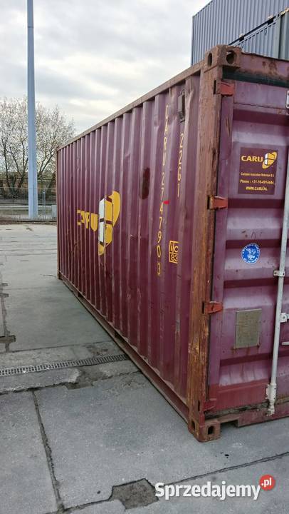 Kontener morski magazynowy 20 DV 6 metrów