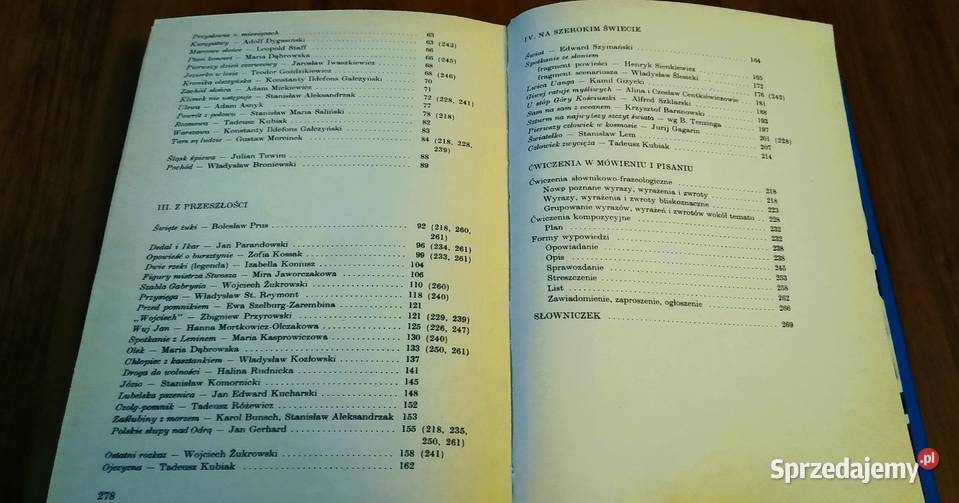 Lata dalekie i bliskie klasa V 5 wypisy z ćw pomorskie Gdańsk