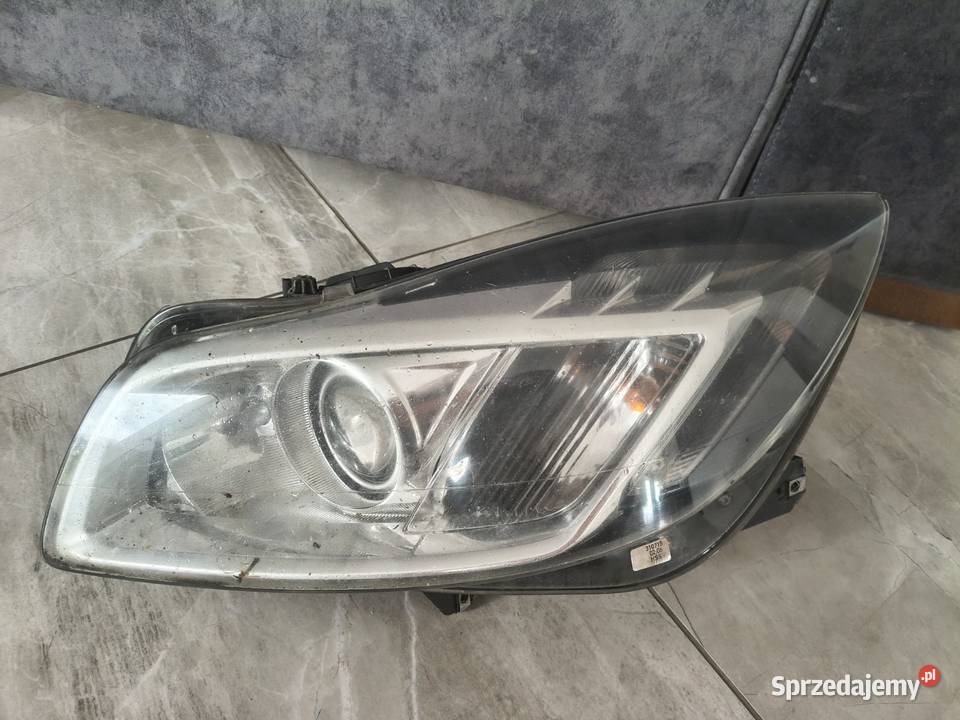 Opel Insignia A bixenon skretny lampa lewa Lampy przednie Legnica