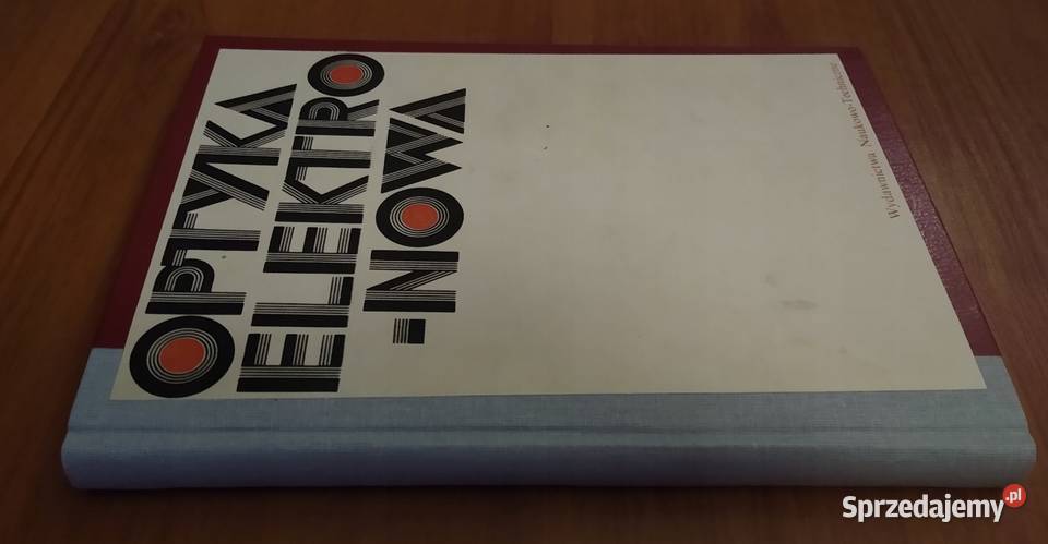 Optyka elektronowa Henryk Szymański Andrzej Gdańsk