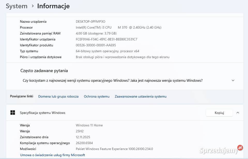 Pendrive instalacyjny Windows 11 wszystkie