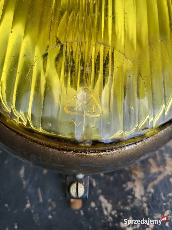 IKA LAMPA HALOGEN SZKŁO ŻÓŁTE TRAKTOR Klosze Rybnik sprzedam
