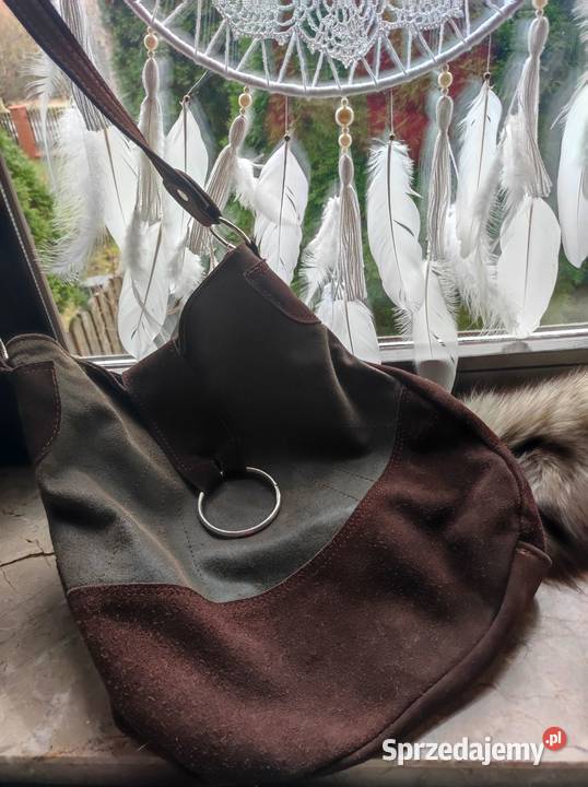 torba włoska torebka vintage retro prawdziwa Kielce