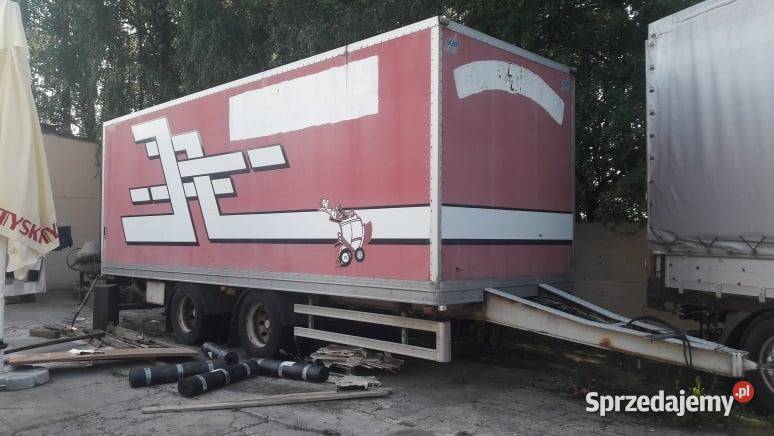 Sprzedam Przyczepa tandem izoterma KALMAR LAGAB mazowieckie Warszawa sprzedam
