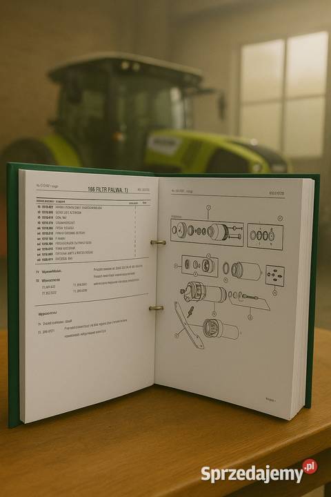 CLAAS ARION 430410 Katalog części J POLSKI Rok wydania 2013 Gdańsk