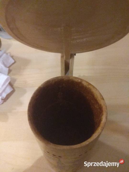 Kufel drewniany z Pragi Szczecin