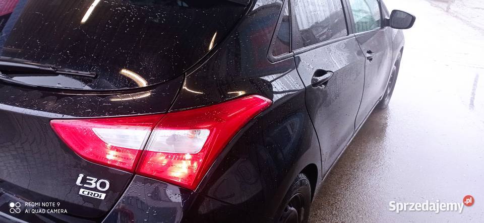 Hyundai I 30 16 CRDi 2013 grzane fotele nieuszkodzony