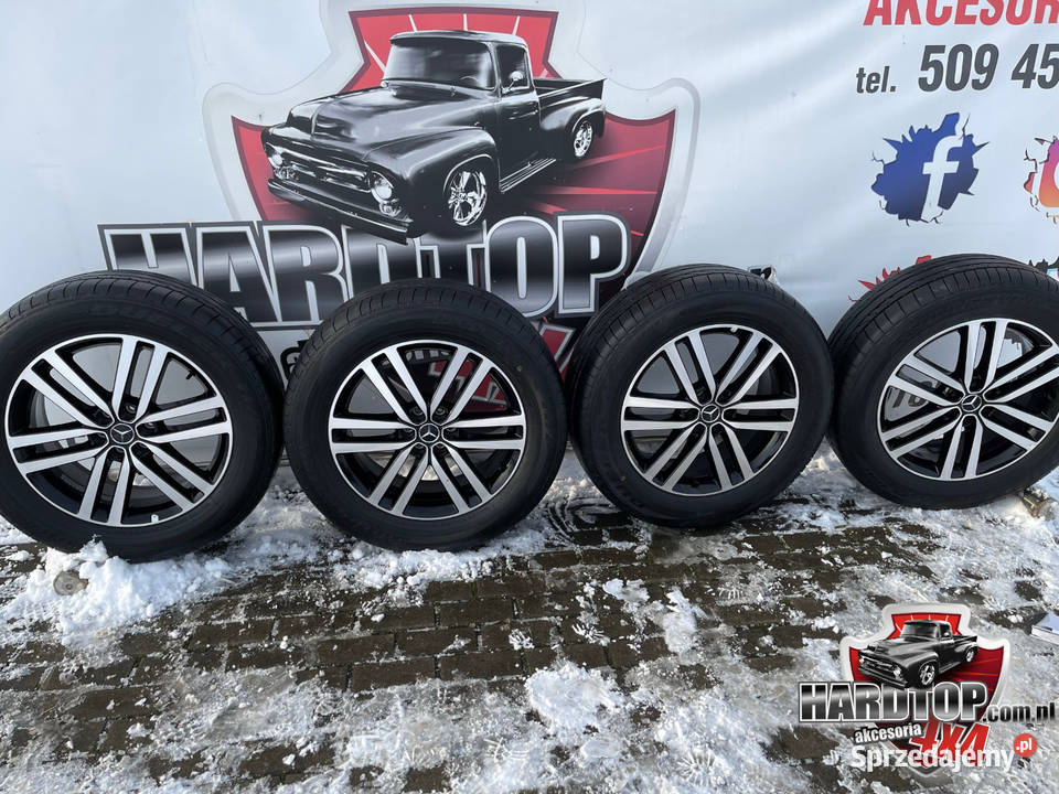 MERCEDES X Opony Felgi Komplet Bridgestone terenowe Koła i felgi Pasłęk