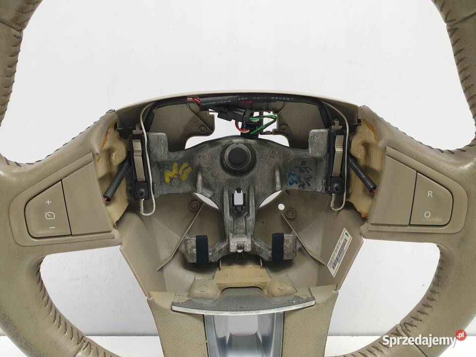 Renault Laguna III SKÓRZANA KIEROWNICA Skóra Rudka