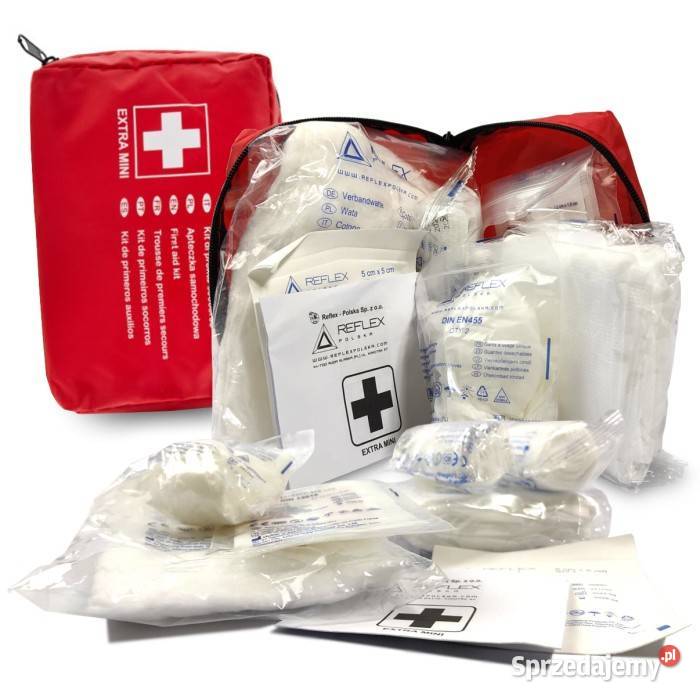 Mini apteczka samochodowa motocyklowa rowerowa Sosnowiec
