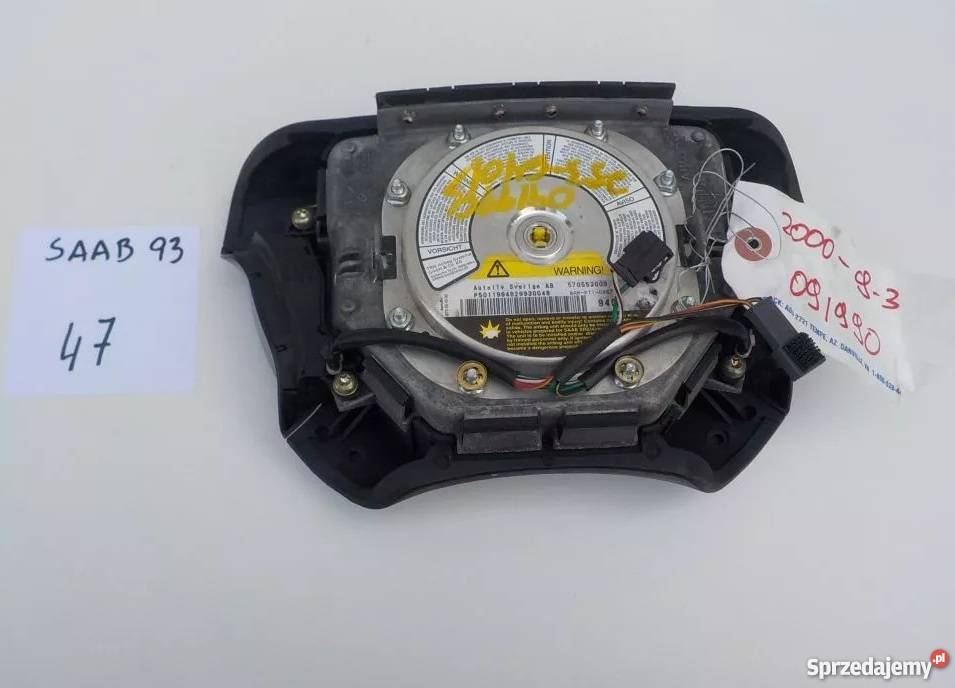 PODUSZKA AIRBAG KIEROWCY SAAB 93 Nowy Tomyśl