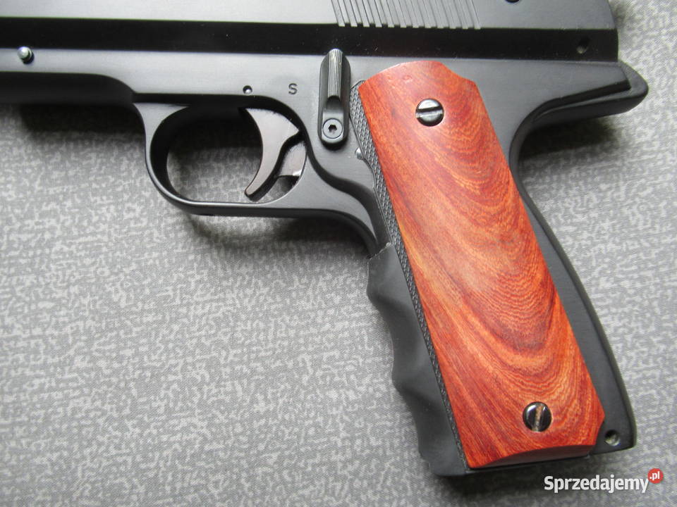Pistolet wiatrówka Weihrauch HW45 okładziny