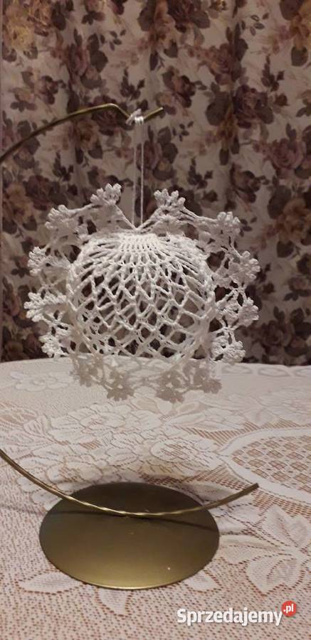 Bombki ręcznie robione na szydełku Łódź