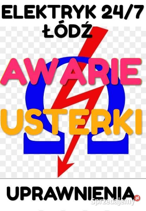 Elektryk Łódź 24h7 AWARIEUSTERKI Profesjonalnie