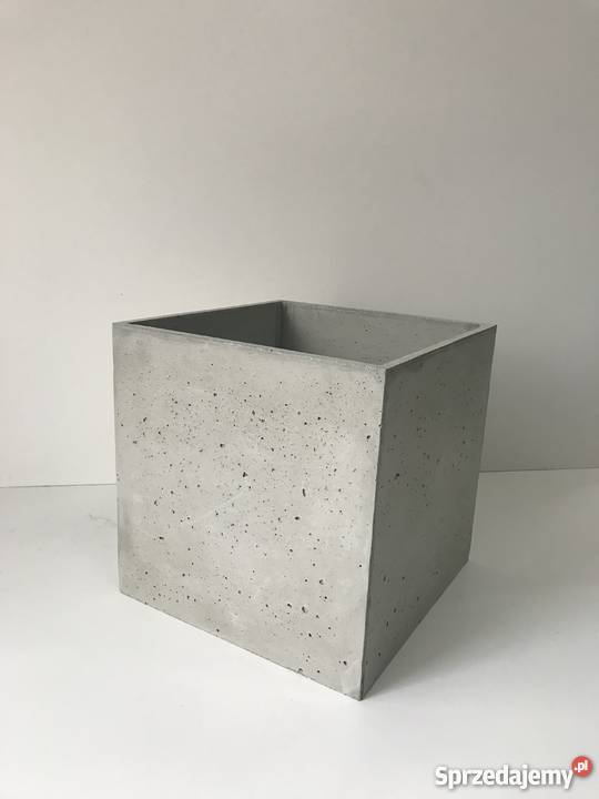 Donica betonowa 80x80x70 beton architektoniczny Rawicz