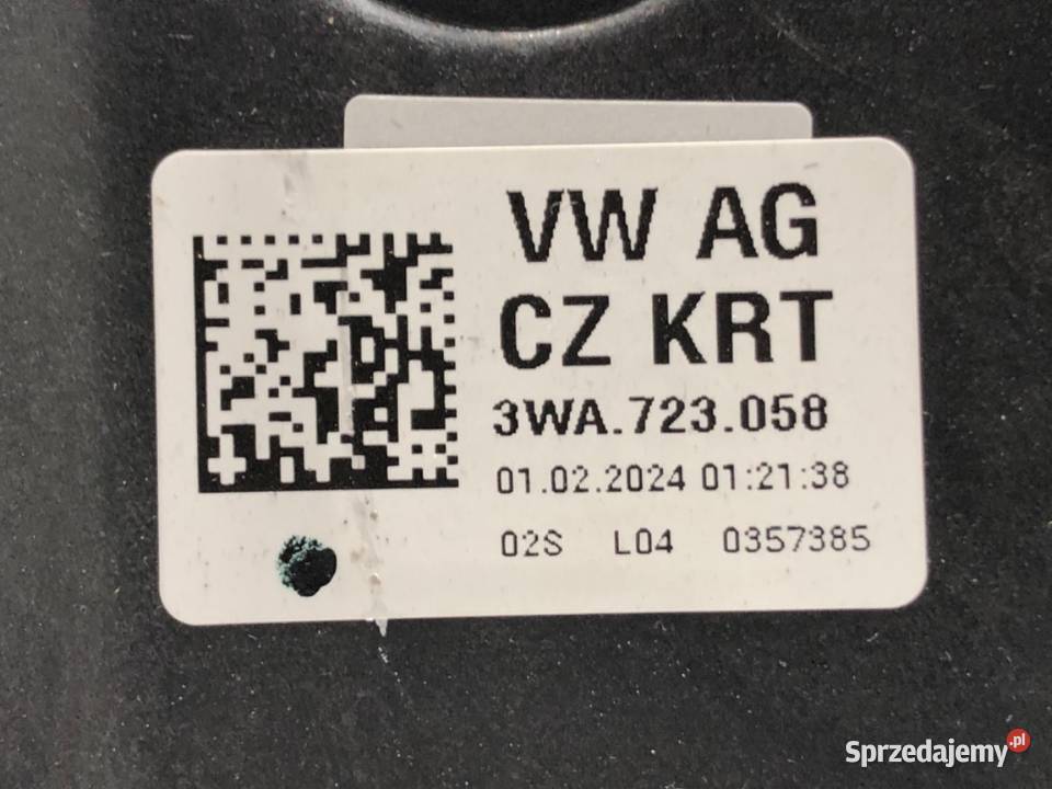 PEDAŁ HAMULCA SKODA SUPERB IV Kombi 3WA723058 20