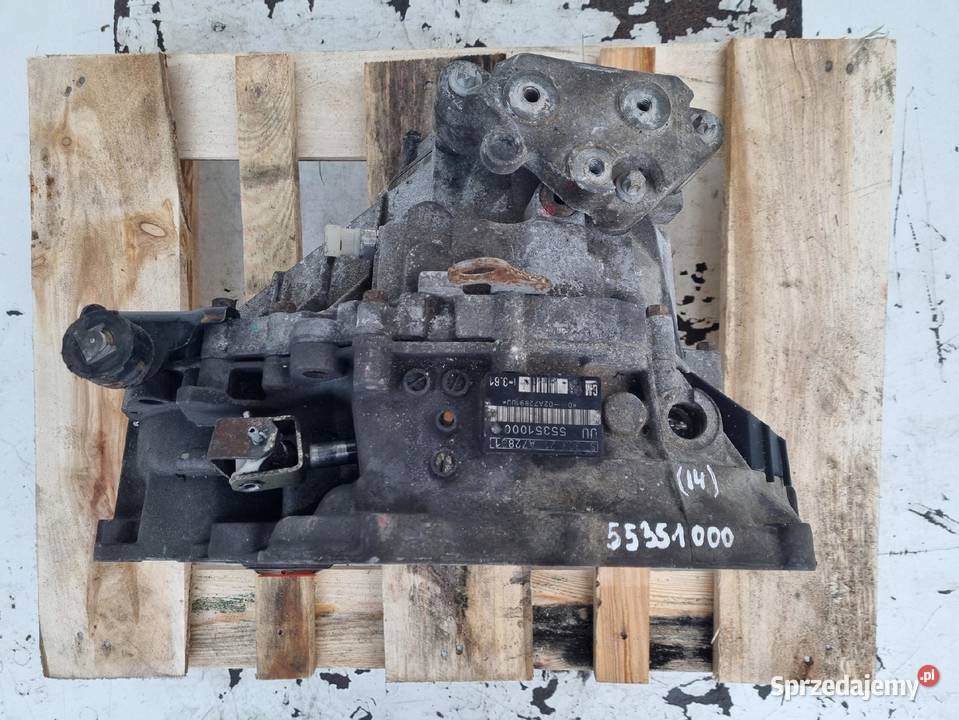 Opel Astra II G 22 DTI SKRZYNIA BIEGÓW 55351000 Skrzynie biegów manualne