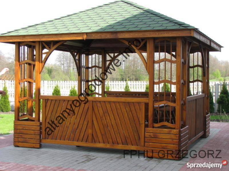 Altana Altany Ogrodowe Altanka Altany Drewniane